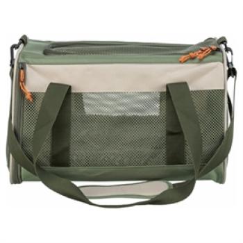 Preview: Tragetasche Marlon Beige / Olivgrün 27 x 43 x 27 cm Trixie